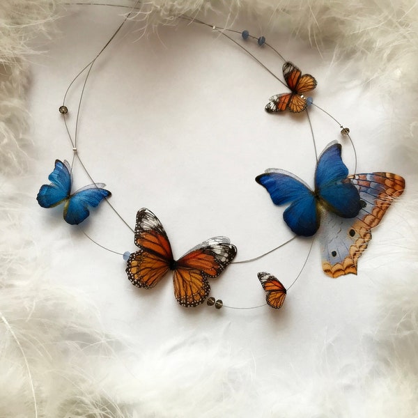 Custom design Magic Butterfly Necklace for Wendy