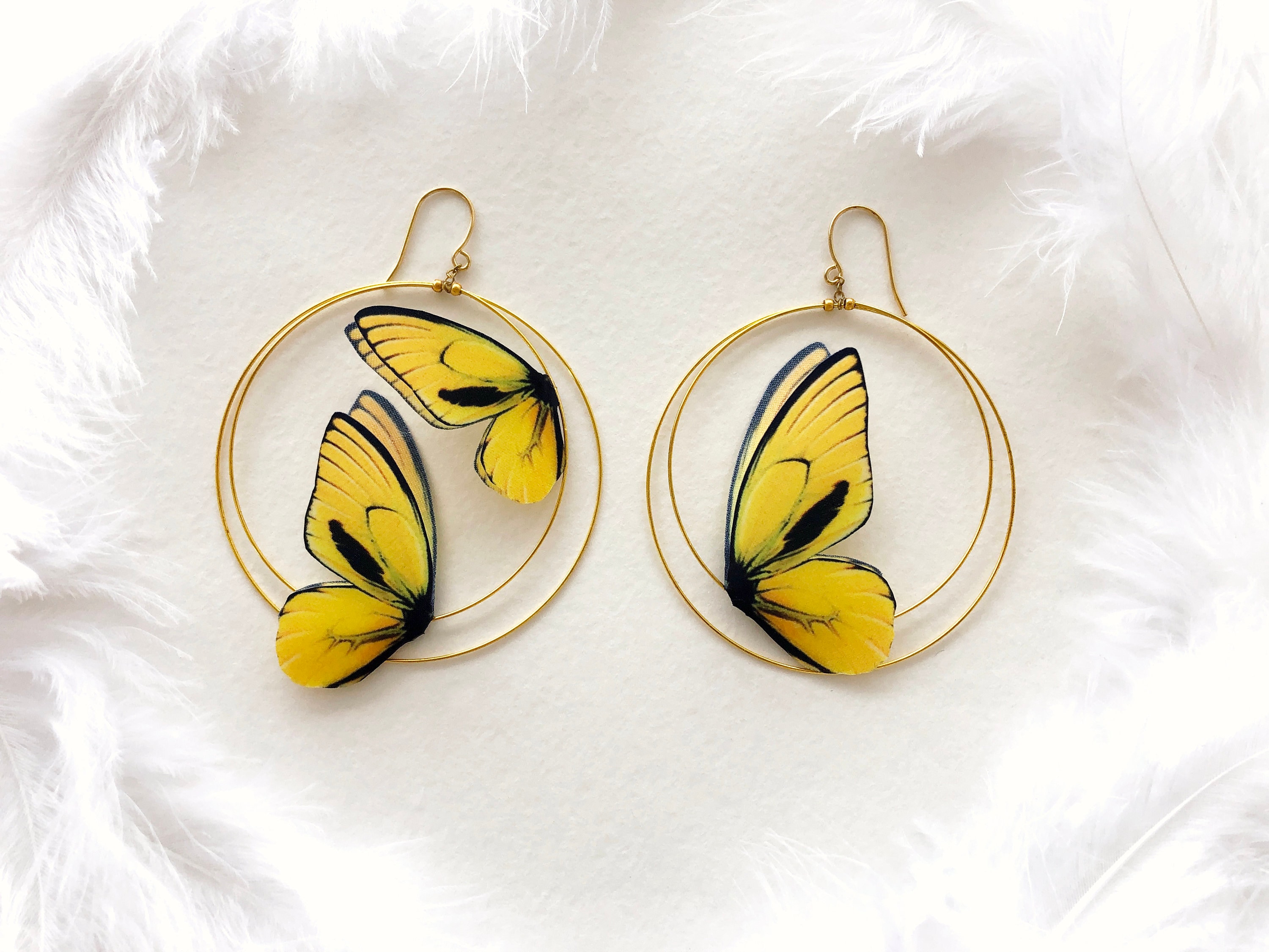 Butterfly Acrylic Earrings 2024 | towncentervb.com