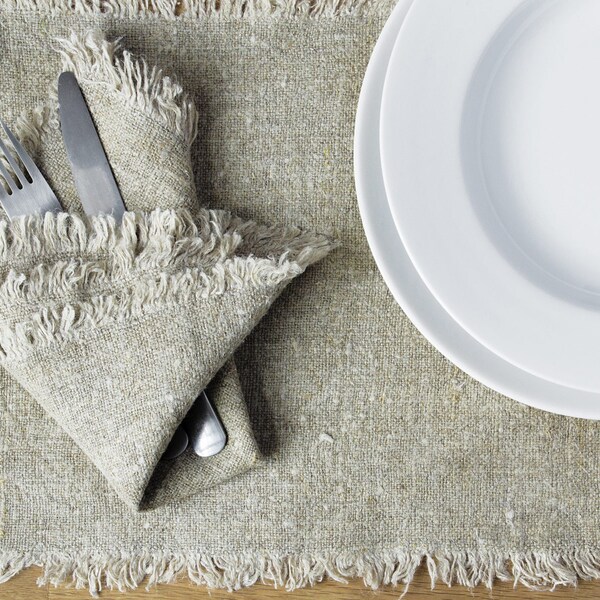 Burlap Placemats Etsy