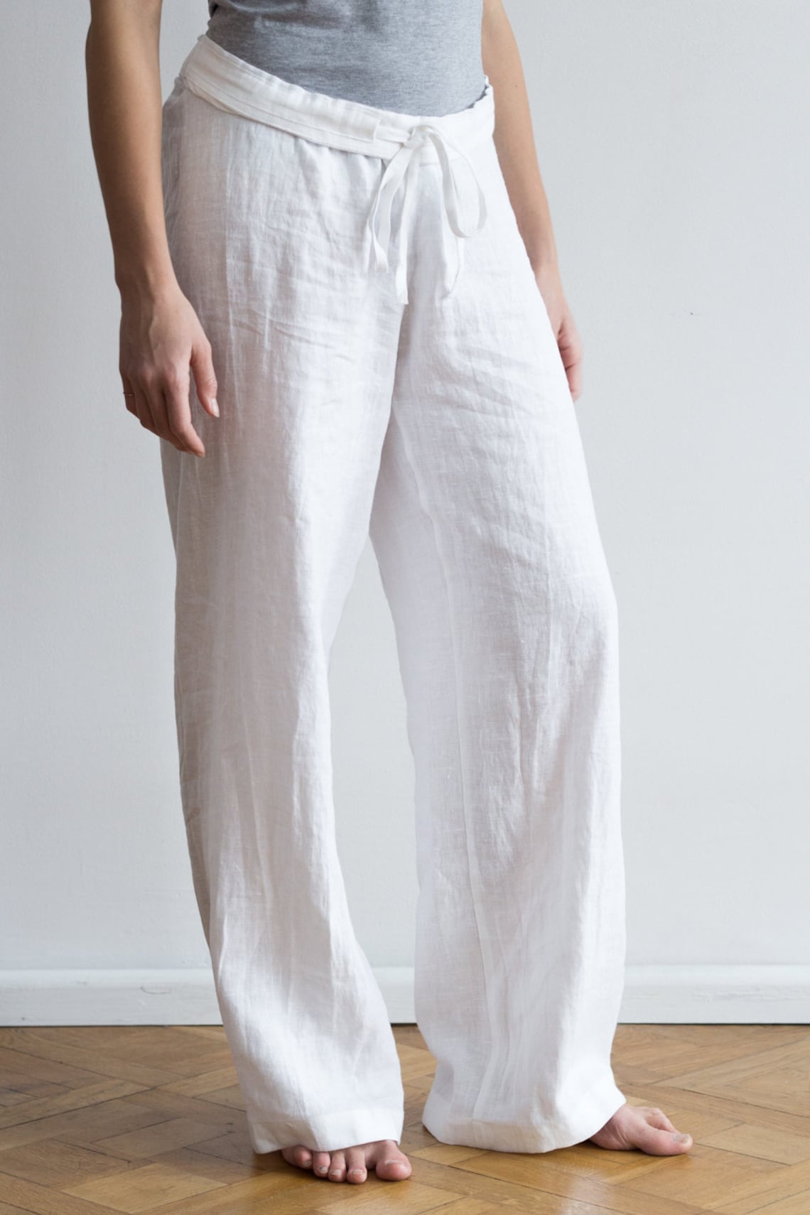Calm linen pants main image 0