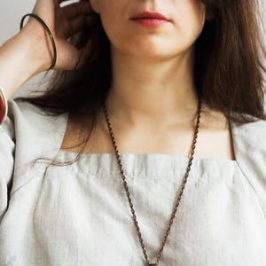 Casual and Loose Linen Blouse / Shirt image 5