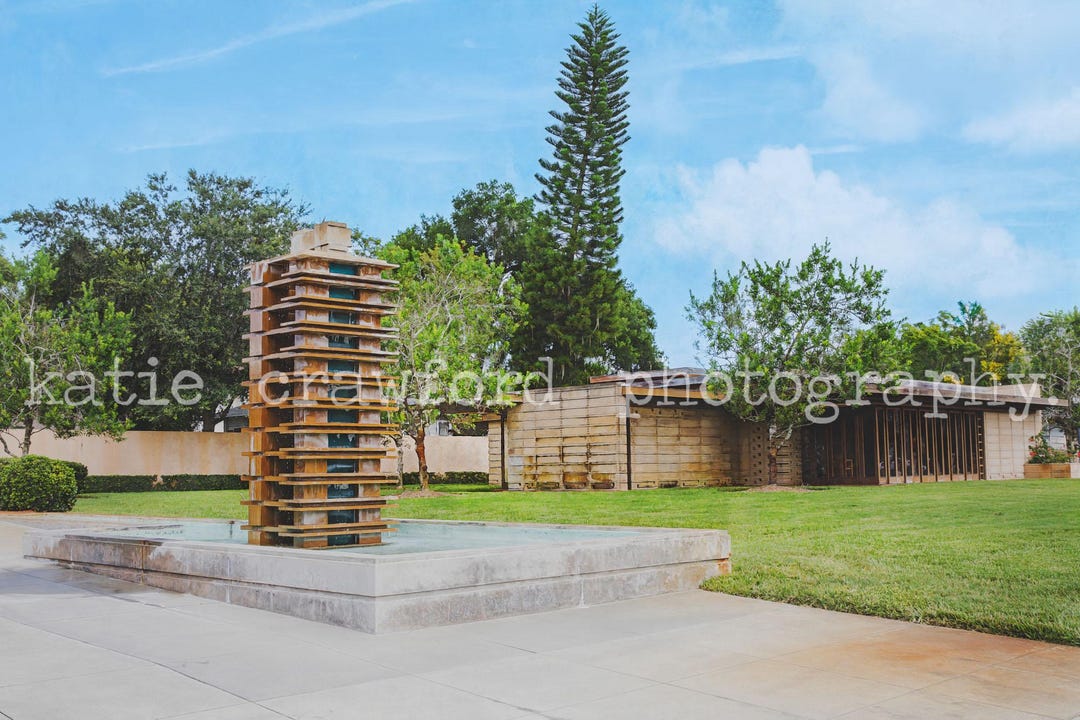 Frank Lloyd Wright Florida Southern College Campus Lakeland | Fine Art ...