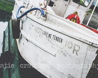 Outside Anchorage Alaska Fishing Boats and Marina Photograph Fine Art Print Photography katiecrawfordphoto