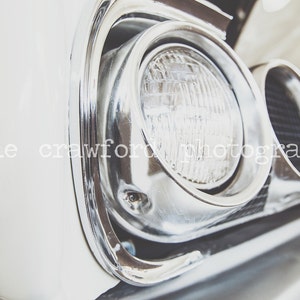 Vintage Car Headlights Photograph Fine Art Print Photography katiecrawfordphoto