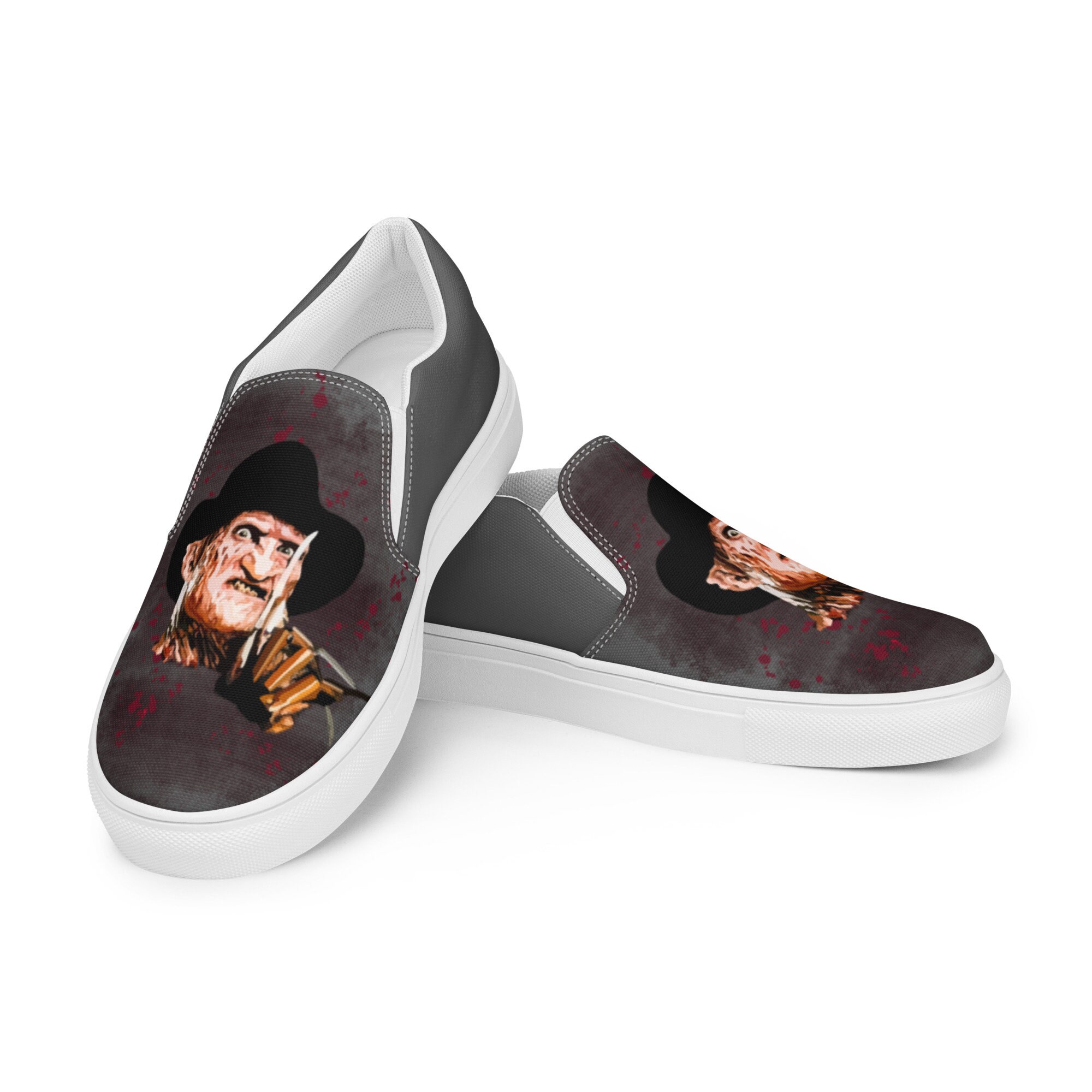 Freddy Krueger Vans - Etsy UK