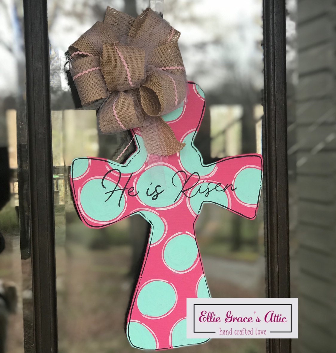 Easter hanging Cross