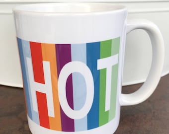 Big Bang Theory Coffee Mug, HOT Mug, Rainbow Coffee Mug