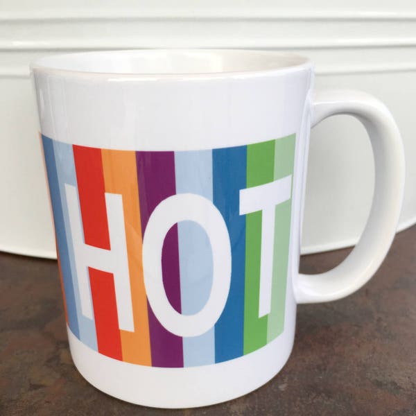 Big Bang Theory Coffee Mug: Rainbow HOT Mug