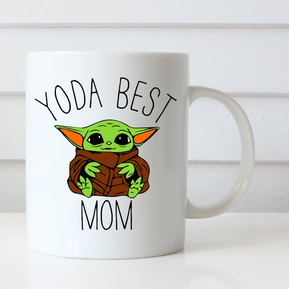 YODA Best Mom Coffee Mug Funny Coffee Mug for Mom Cute 