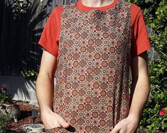 Wendbare Kochschürze mit übergroßer Tasche