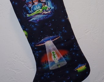 Alien Holiday stocking