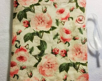 Roses Cosmetic brush tote