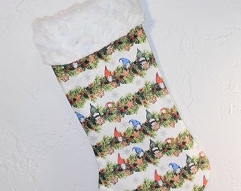 Gnome Holiday stocking