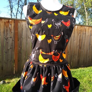 Chicken&#39;s and chick&#39;s bib apron