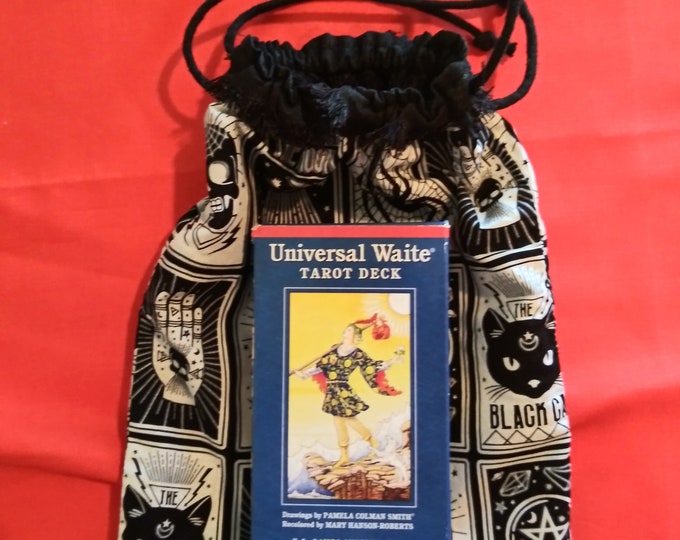 Featured listing image: Magical cat tarot bag