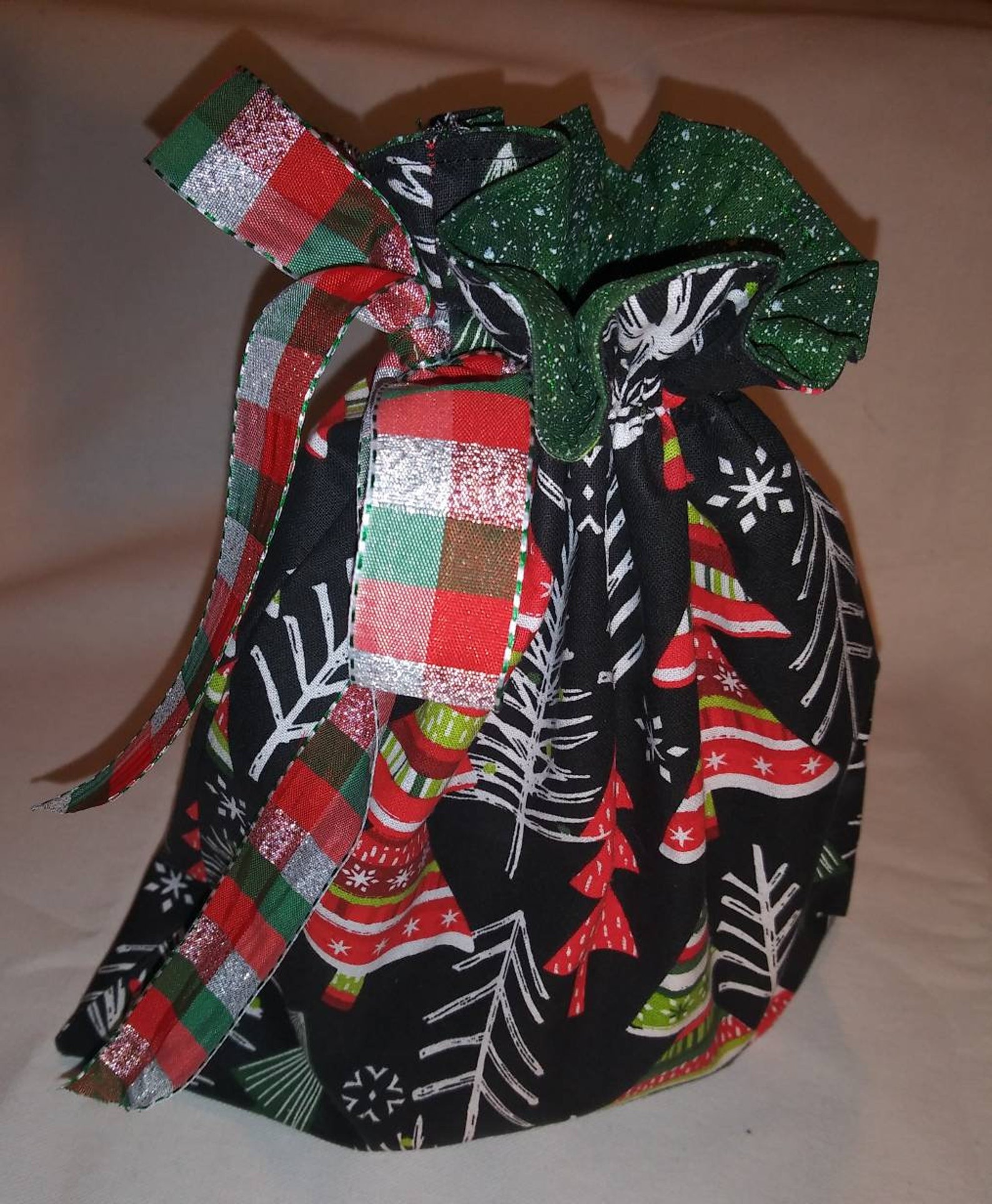 Holiday Tree Gift Bag Etsy