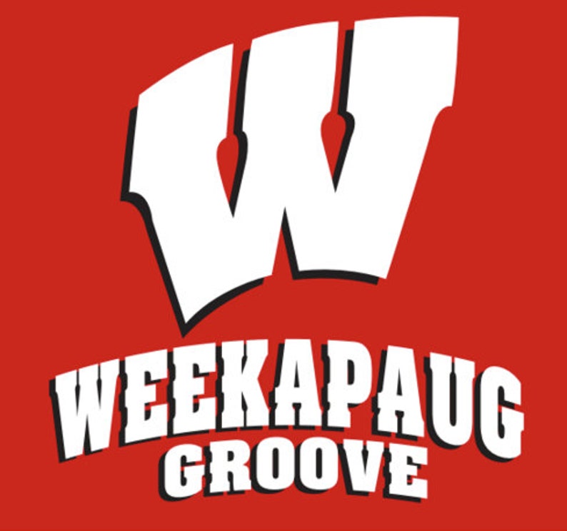 Phish Weekapaug Groove Wisconsin Badgers T-shirt image 1