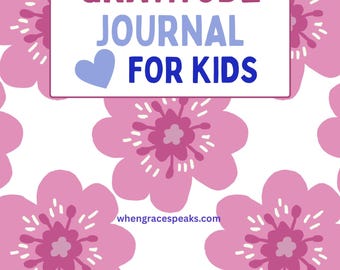 Digital Gratitude Journal for KIDS