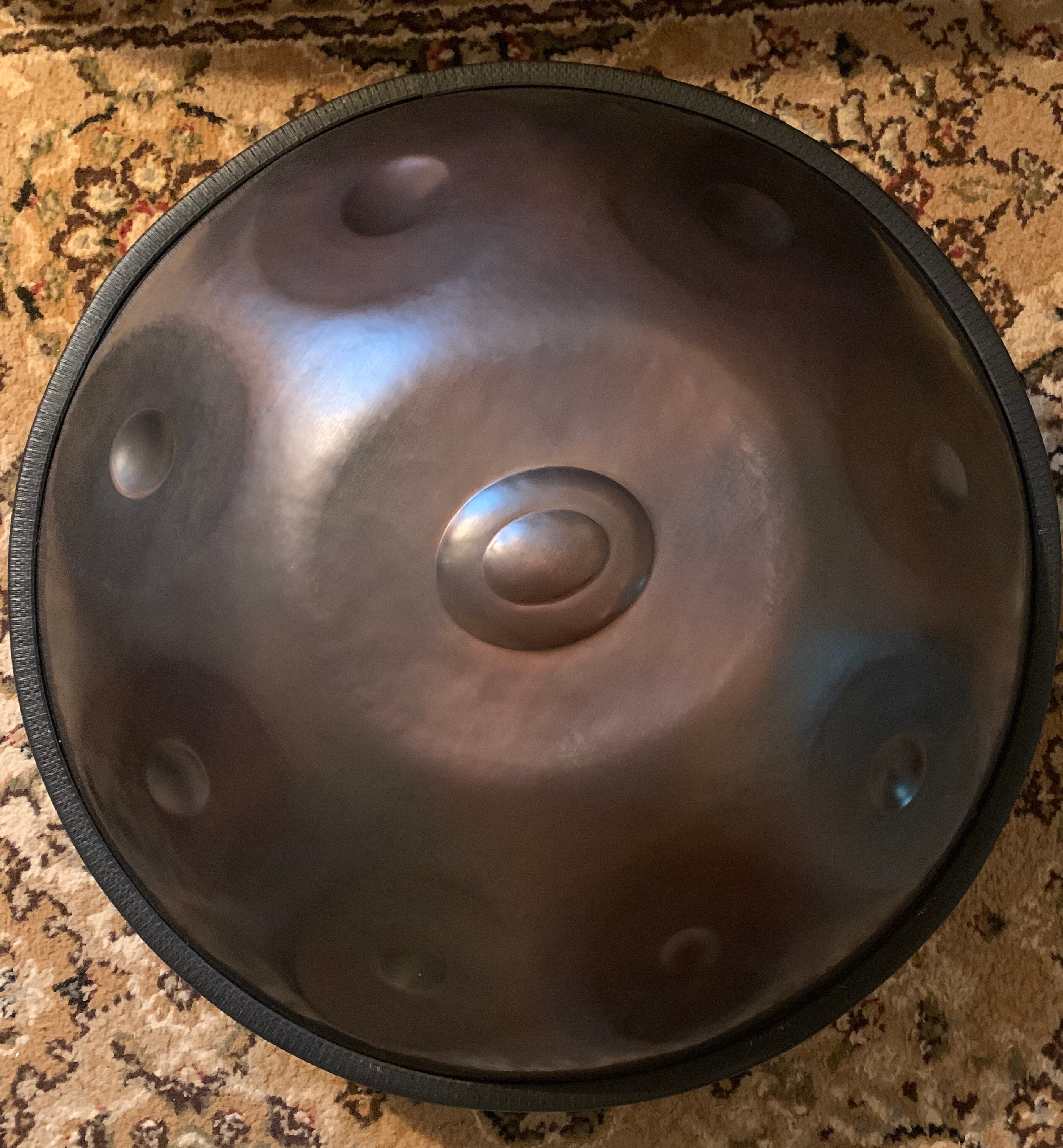 Handmade Handpan in D Minor 8+1 Notes 432Hz 22 Inches Steel Massive Pe –  star handpan