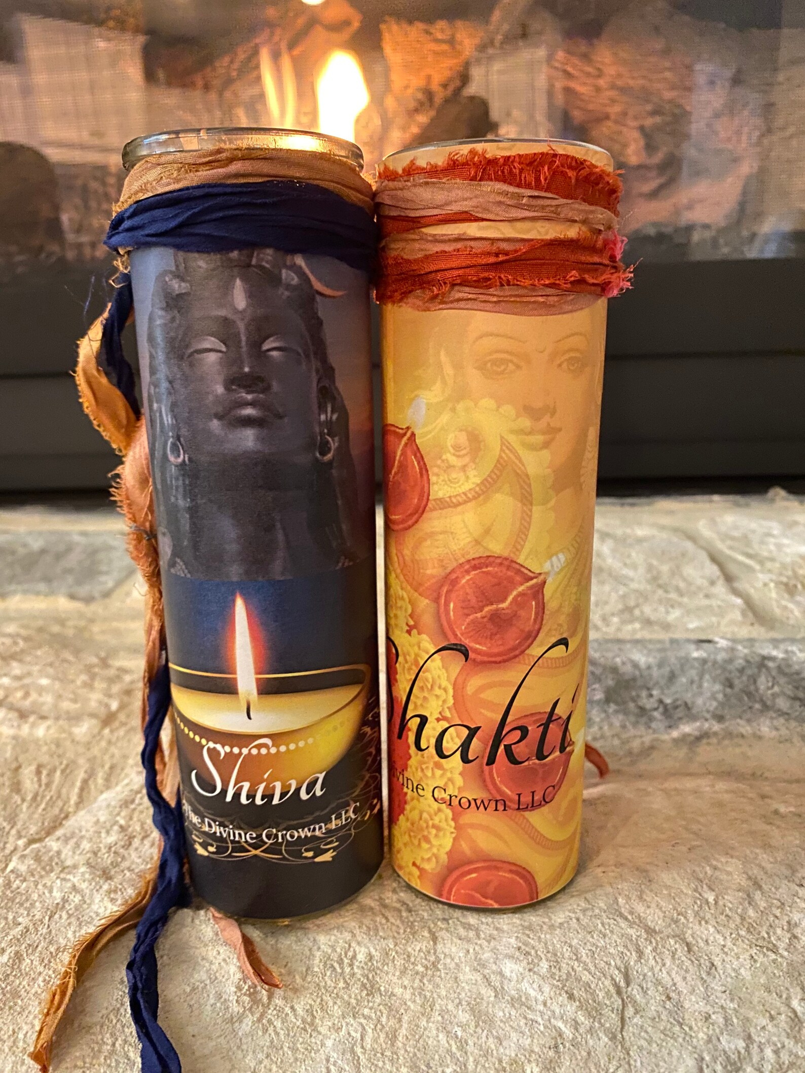 Shiva or Shakti Candle Etsy