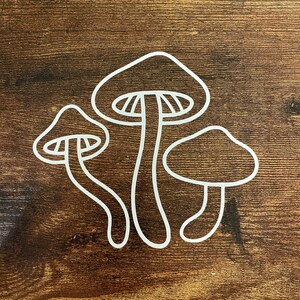 Mushrooms Decal