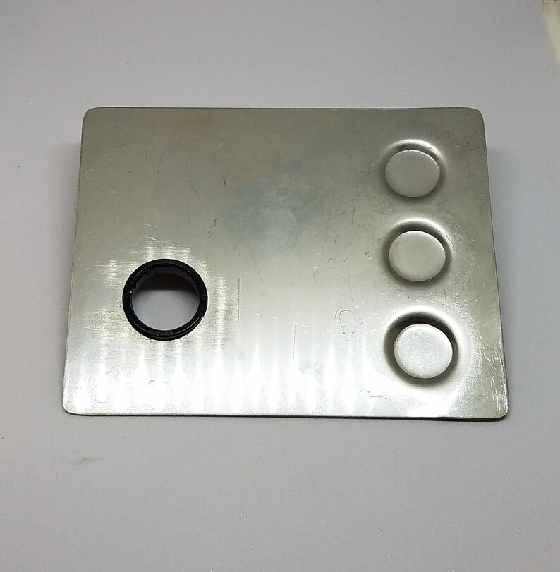 Metal Palette/ Artist Palette/ Makeup Artist Palette/ Steel Palette/ Artist Pan/Color Palette/ Palette/ Mixing Palette/ Artist Palette image 6