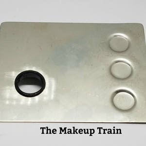 Metal Palette/ Artist Palette/ Makeup Artist Palette/ Steel Palette/ Artist Pan/Color Palette/ Palette/ Mixing Palette/ Artist Palette