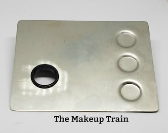 Metal Palette/ Artist Palette/ Makeup Artist Palette/ Steel Palette/ Artist Pan/Color Palette/ Palette/ Mixing Palette/ Artist Palette