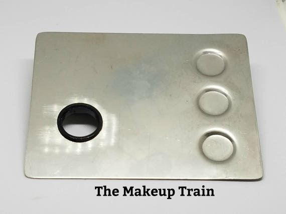 Metal Palette/ Artist Palette/ Makeup Artist Palette/ Steel Palette/ Artist Pan/Color Palette/ Palette/ Mixing Palette/ Artist Palette