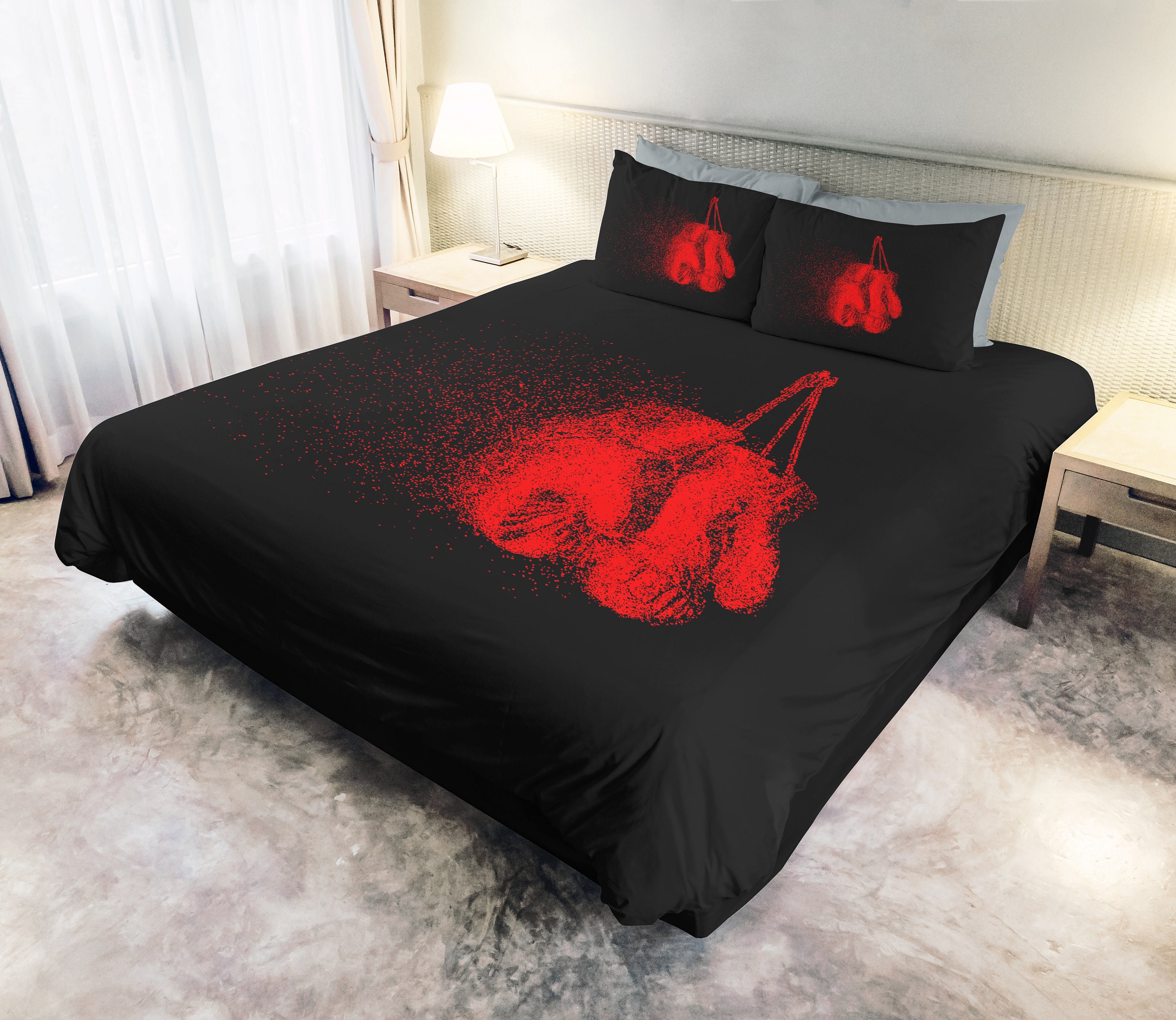 Boxing Duvet Boxing Duvet MMA Boxing Gloves Kids Bedding Etsy