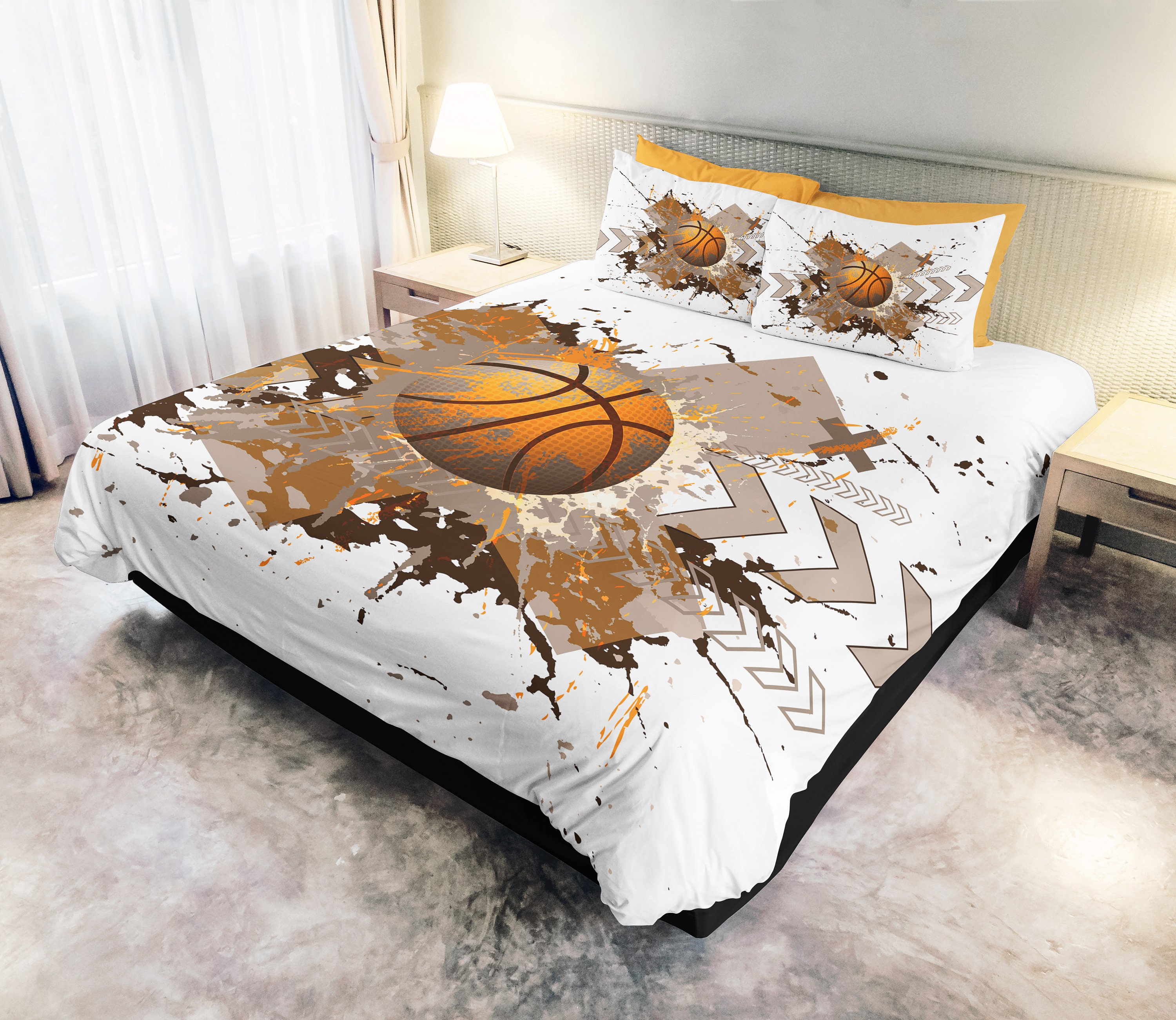 Basketball Duvet Basketball, Basketball Threads Duvet, Kids Bedding