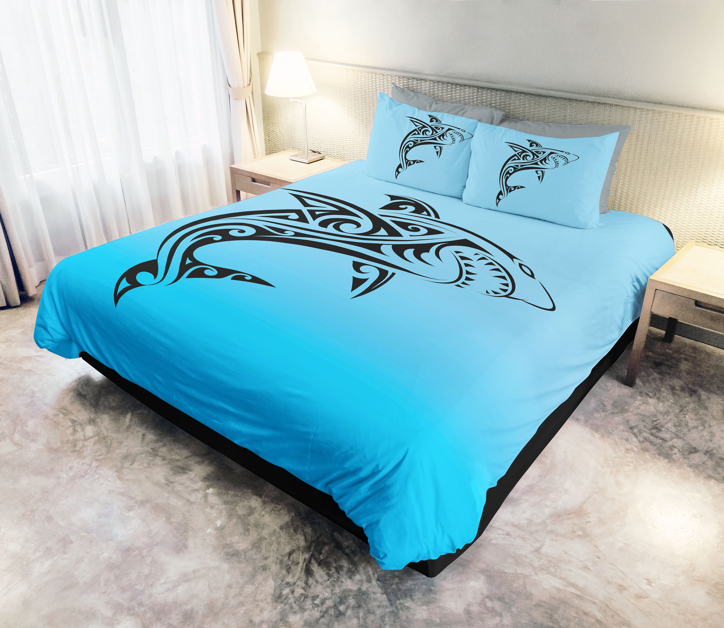 shark comforter full
