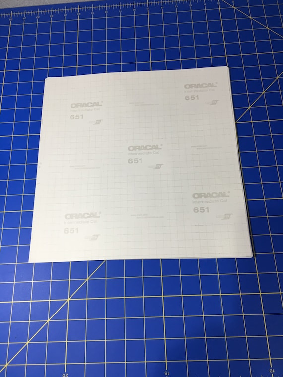 Oracal 651 Permanent Adhesive Craft Vinyl Sheets for Cricut or