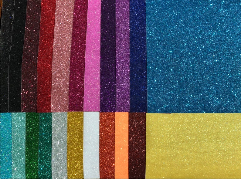 Siser Glitter Heat Transfer Iron on Vinyl 10x12 Glitter Etsy