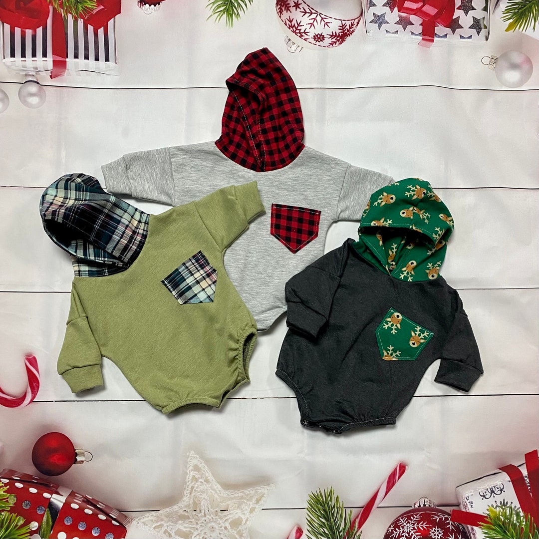 Baby Oversized Hoodie Romper, Hooded Sweatshirt Romper, Baby Romper