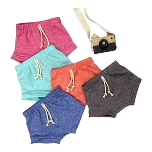 Soft French Terry Kids Shorts: Unisex Baby & Toddler Summer Wear