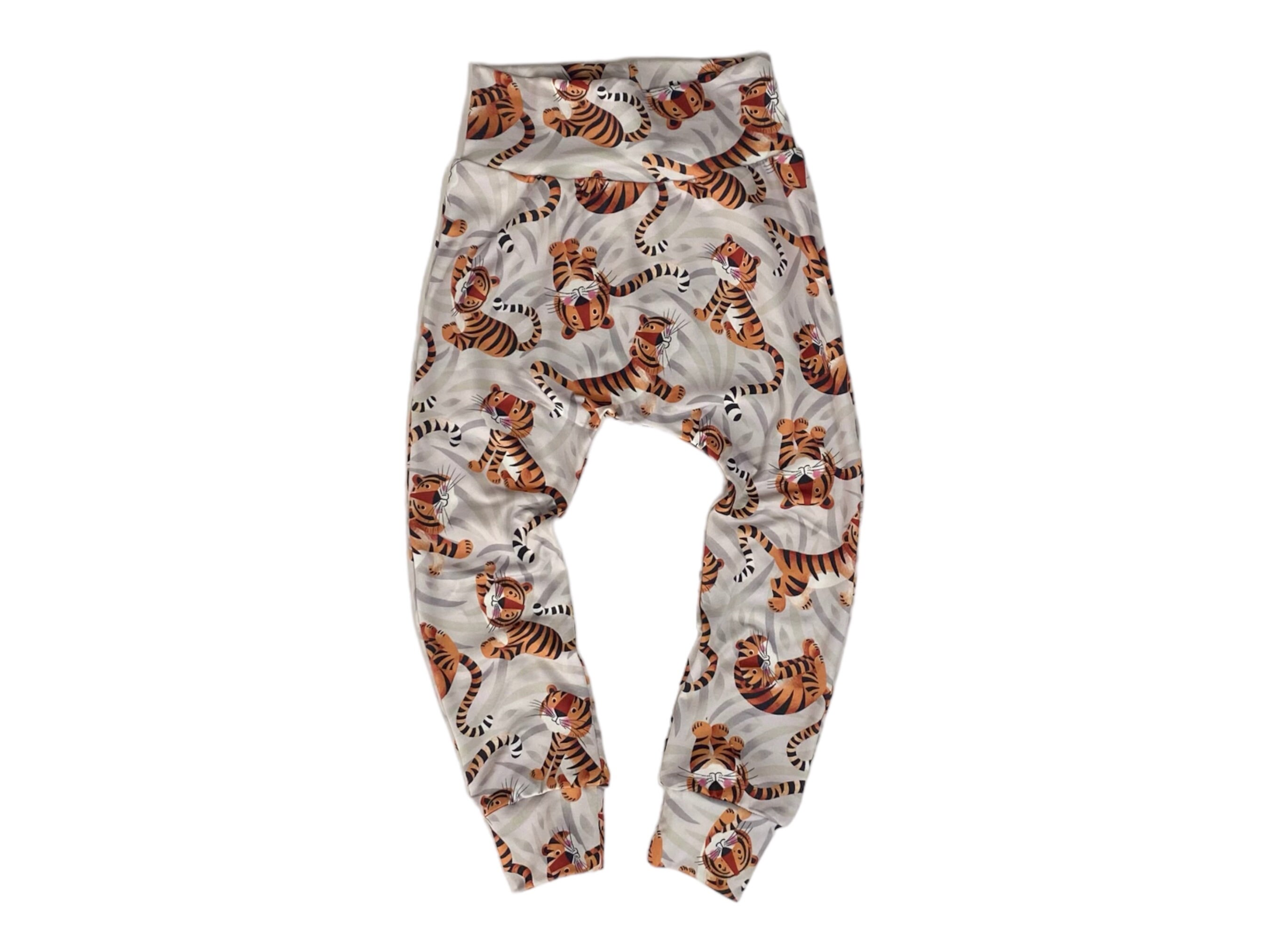 Buy Kids Tiger Leggings Hoodie Set: Organic Harem Pants Outfit