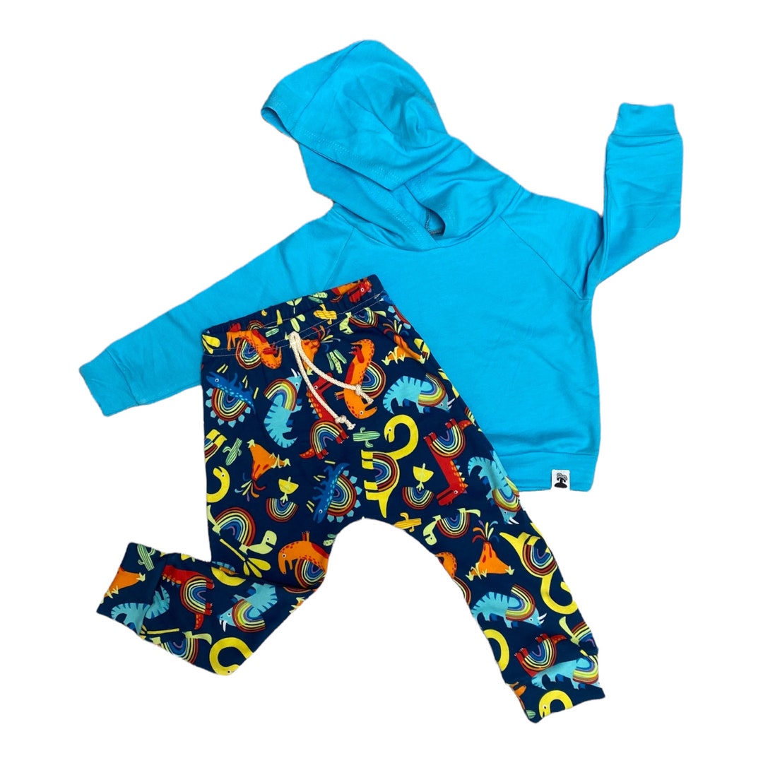 Dinosaur Harem Pants Kids Dinosaur Pants Legging Joggers Etsy