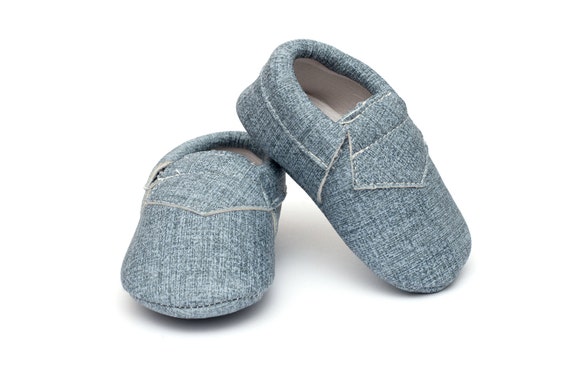 denim moccasins