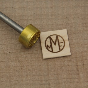 Branding Iron 1in Round Custom Designed for Wood or Leather Stamp image 10