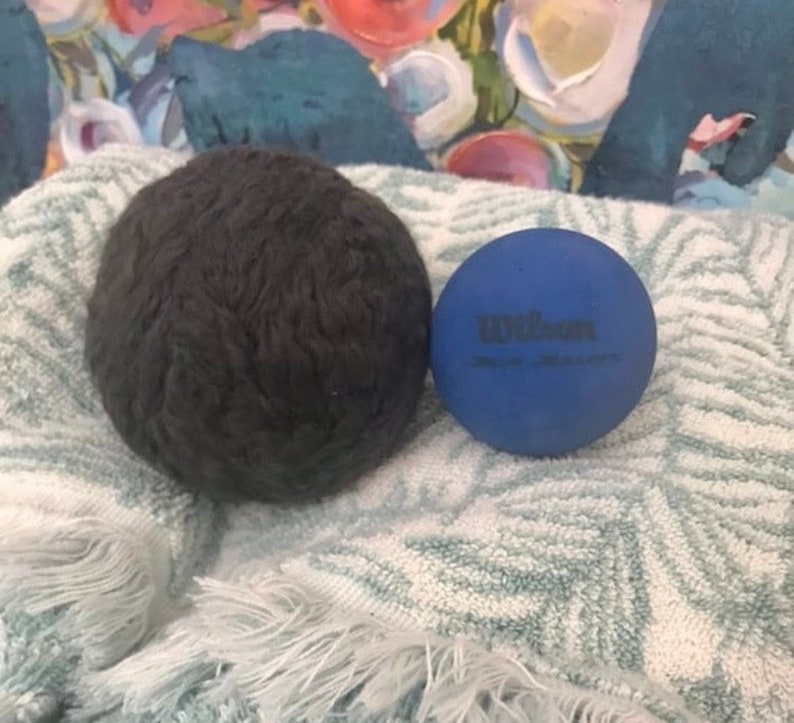 Bamboo Dryer BallsHand Crafted using Activated Charcoal Infused Bamboo Roving with Negative Ions & MineralsPlant BasedSet of 3 image 7