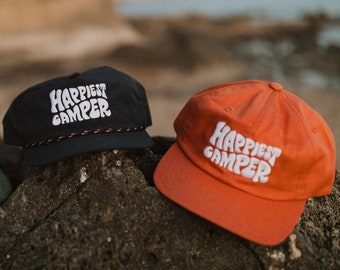 Happy Camper Hat | Etsy Singapore