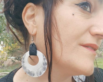 Black Kali earrings