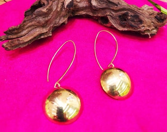 Contemporary snake earrings