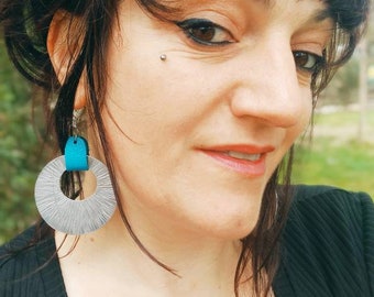 Blue Kali earrings