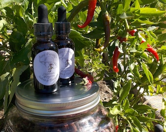 Hawthorn & Cayenne Tincture | Handcrafted Herbal Extract