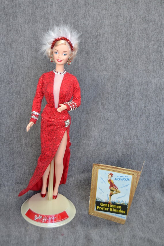barbie as marilyn gentlemen prefer blondes
