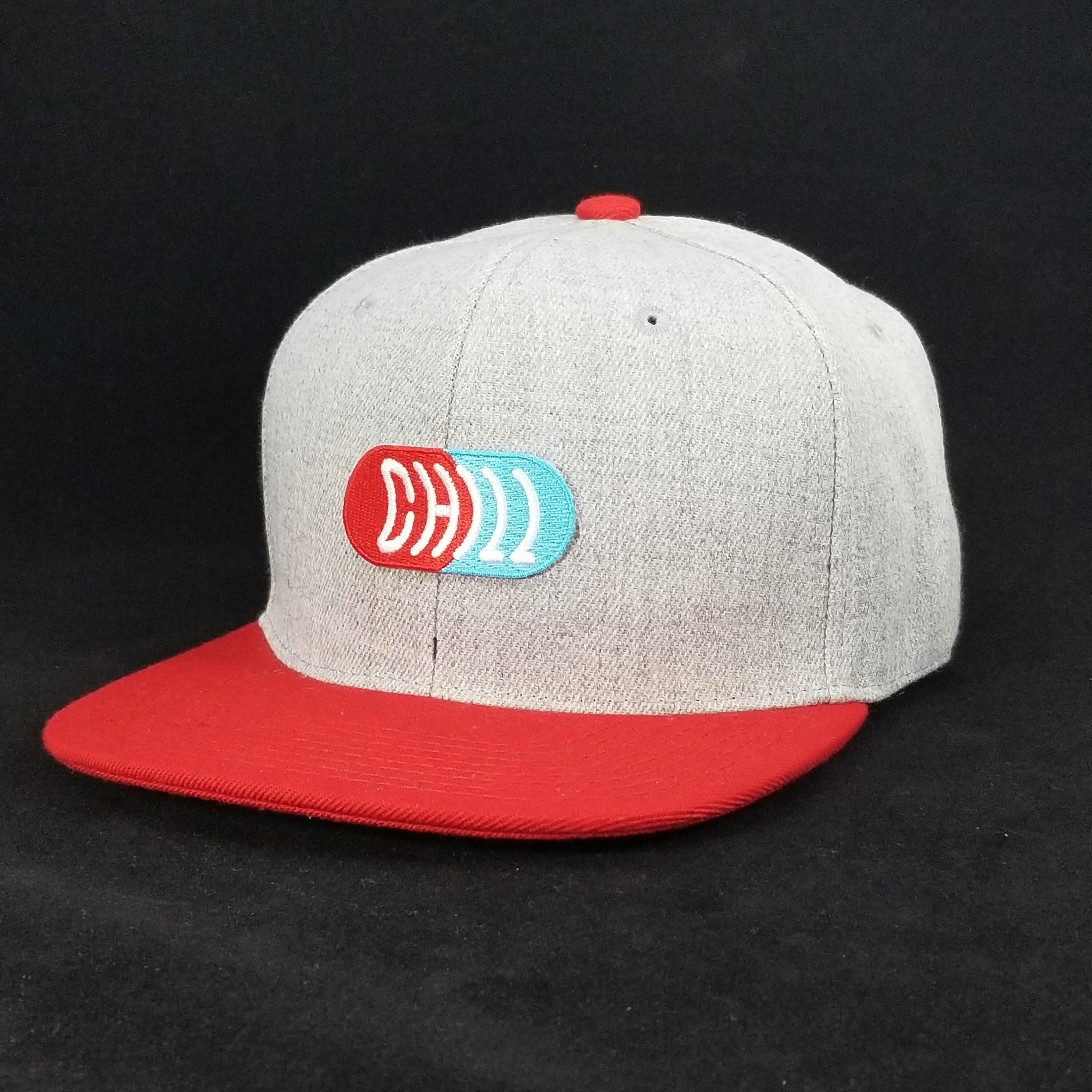 Chill Pill Snapback Hat Hipster Unique 