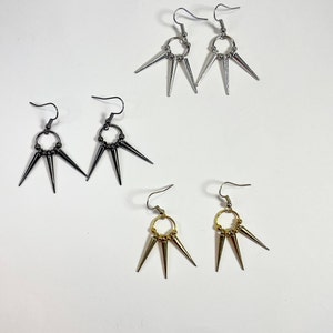 Spiked Earrings, Beaded Earrings, Dangle Earrings, Drop Earrings, Hoop Earrings, Gold Earrings, Gunmetal Earrings, Silver Earrings