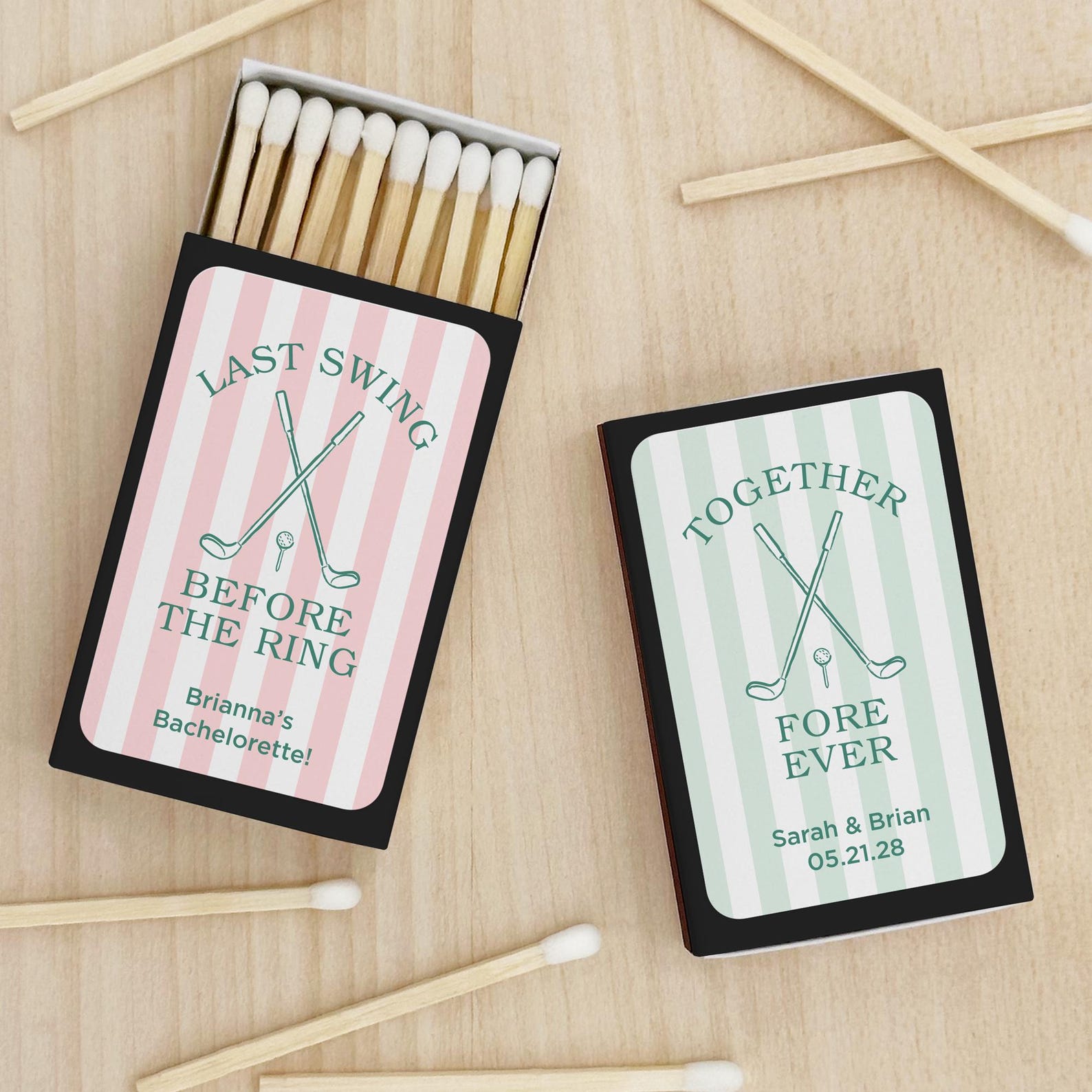 Handmade Match Set Custom Match Boxes, Wedding Matches, Bachelor Party Favor Matches ...
